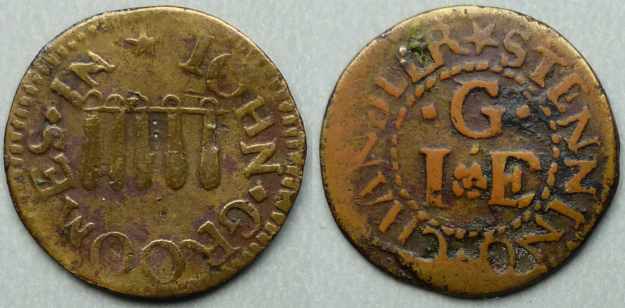Steyning, John Groomes farthing token